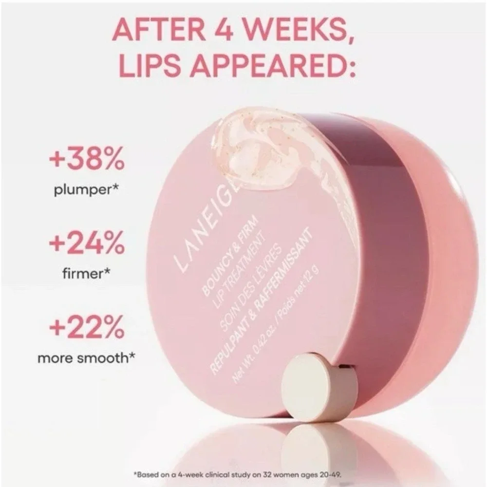 LANEIGE Bouncy and Firm Lip Treatment .42‎ oz New in Box